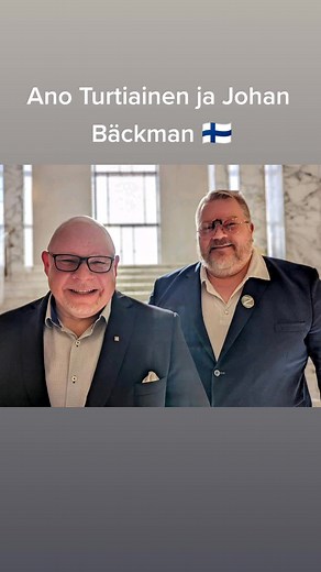 Ano Turtiainen and Johan Bäckman Discussion