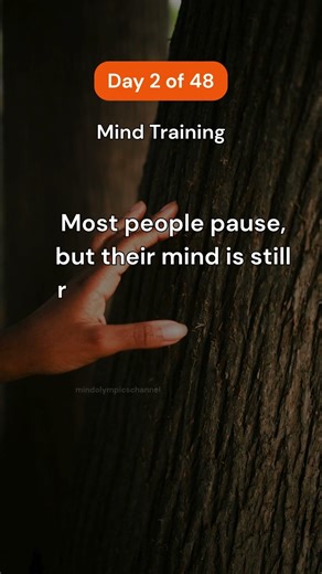 Day 2/48 Pausing Without Awareness Changes Nothing