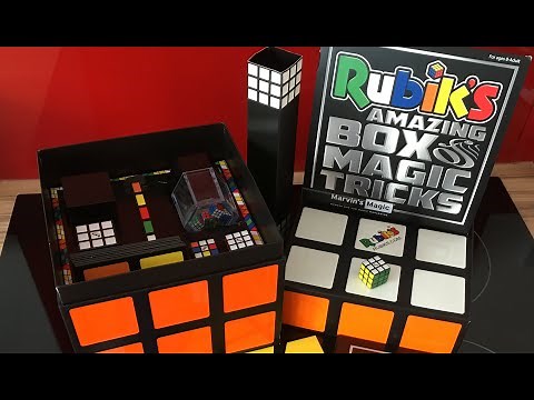 A look inside the NEW Marvin's Magic, Rubik's Amazing Box Of Magic Tricks