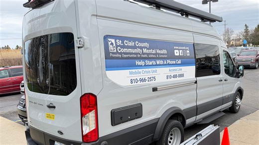 Go inside the mobile crisis unit van serving St. Clair County