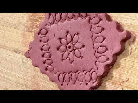How to make terracotta pendant | how to make necklace pendant | pendant making video