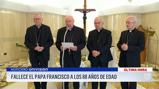 2.9K views · 32 reactions | El momento en que el Vaticano anuncia la muerte del papa Francisco  | UnivisionApp | Facebook