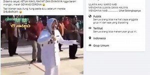 CEK FAKTA: Tidak Benar Video Jokowi, Megawati, Ganjar dan Risma Goyang Corona | merdeka.com