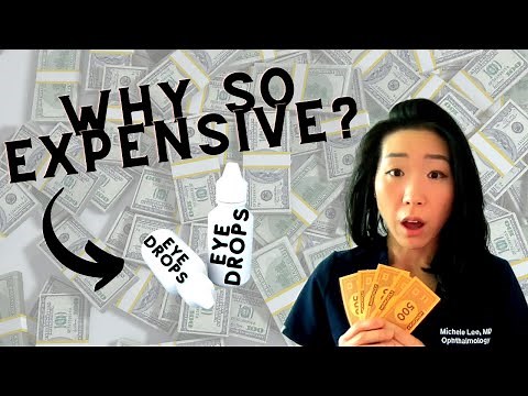Why Are Eye Drops So Expensive??? | Three Ways To Lower Costs Of Prescription Eye Drops!