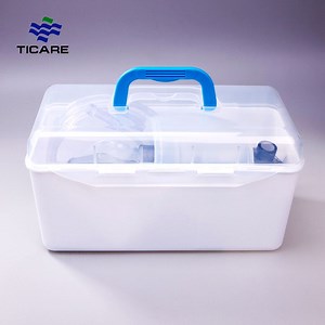 [Hot Item] Small Adult Pediatric Bag-Valve-Mask Bvm Manual Resuscitator Kit with Filter