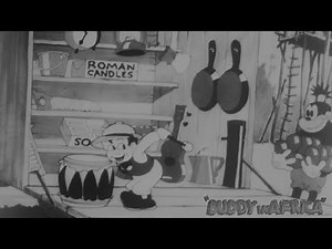 Buddy in Africa 1935 Warner Bros Looney Tunes Buddy Cartoon Short Film | Ben Hardaway | Film Review