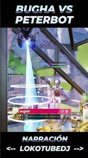 PETERBOT VS BUGHA EN FORTNITE