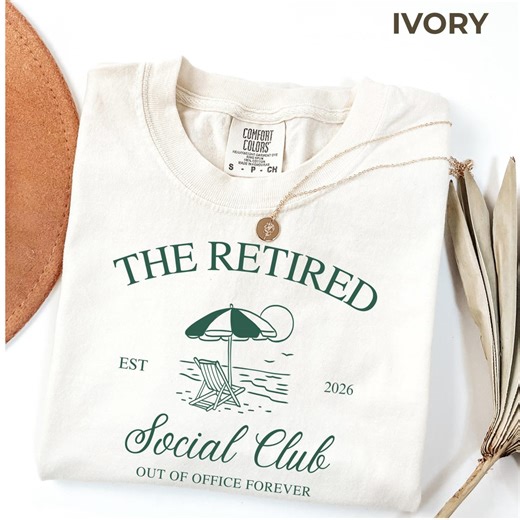 Comfort Colors® Funny Retirement Shirt, Retired 2026 Tee, Custom Retirement Gift for Women & Men, Teacher Retirement, Retirement Party Shirt - Etsy