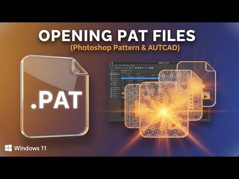 Opening PAT Files (Autodesk AutoCAD)