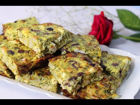 Tunisian Tajine (with chicken and cheese) || طاجين تونسي بالدجاج و الجبن