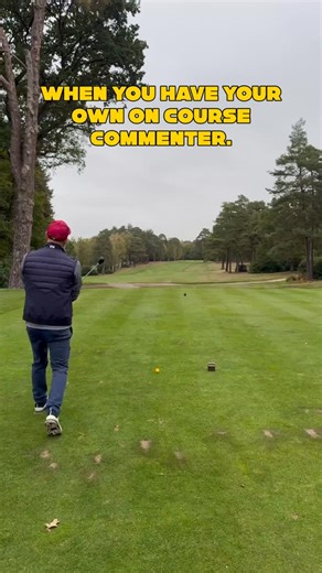 When your best mate turns into a full-on on-course commentator, calling every shot, and giving “tour-level analysis” like we’re playing the final round on Sunday. #GolfLife #GolfWithFriends #OnCourse #WeekendGolf #GolfHumour | Ryan Brooker