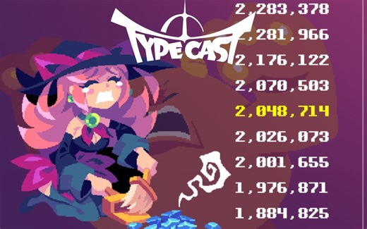 [TYPECAST]打字游戏？无脑parry流分数轻松破百万