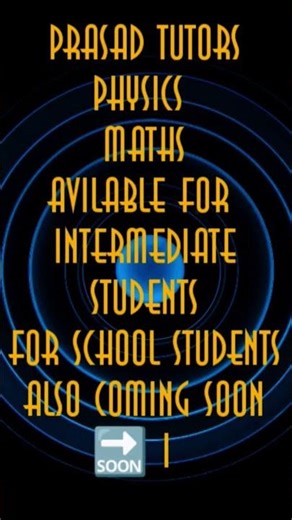 PRASAD MATHS PHYSICS TUTOR