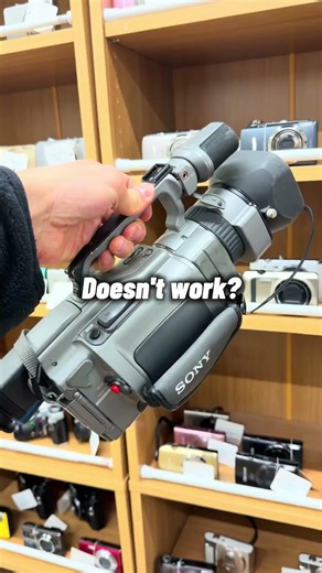 Don't throw away your broken cameras! #shorts