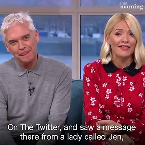 3.4M views · 12K reactions | When Sue retired from her supermarket job after 30 years' service, she expected a decent send-off. Sadly, she didn't get it. So Holly and Phillip stepped in! We invited her down for a studio tour which - unbeknownst to Sue - was designed to have her end up sitting on the TM sofa, live on TV! | This Morning | Facebook