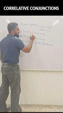 CORRELATIVE CONJUNCTION