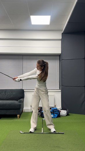 Mia Baker on Instagram: "ad | let’s see how many times I can hit the green in reg on the Augusta National Par 3 course… p.s. any @garminuk Approach R50 launch monitor questions - let me know below & I’ll do my best to help / answer!"