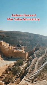 9.9K views · 364 reactions | Breathtaking! Judean Mountains! Mar Saba Monastery in the Middle of Judean Desert… | Visit Israel From Your Home | Facebook