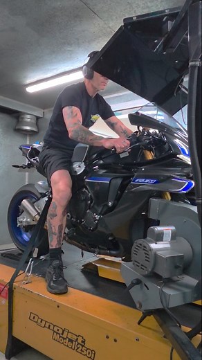 1.6K views · 109 reactions | The amazing exhaust note from the 2025 Yamaha R1 M's CP4 engine blasting through the SC Project CRT exhaust system, breathing with a DNA Performance air filter and custom mapped to the max with Woolich Racing software. @woolich_racing @dnafilters @yamahamotoraus @scproject_oceania #yamaher1m #scproject #woolichracing #custommapped #dynotune #rbracingtuned | RB Racing | Facebook
