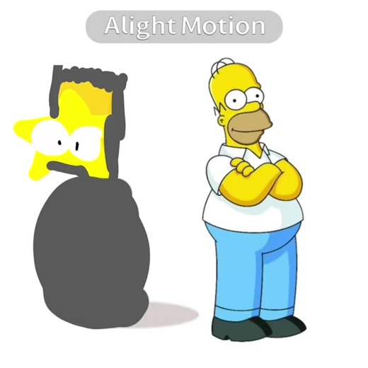 the simpsons animation test💔💔•*¨*•.¸¸☆*