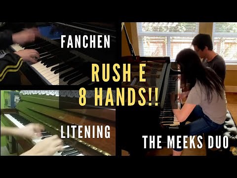 Ultimate Rush E! (8-hands with @Fanchen and @Tenirin!)