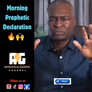 1.4K reactions · 194 shares | Morning Prophetic Declaration   -APOSTLE JOSHUA SELMAN NIMMAK ❤️‍ #APOSTOLICGOSPEL #FELIXEMMANUEL | Felix Emmanuel | Facebook
