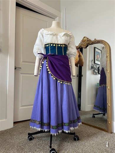 Esmerelda Hunchback of Notre Dame Costume Cosplay XS-S - Etsy