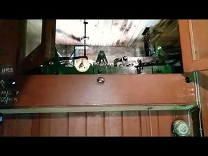 Cowling Holy Trinity Church Clock Mechanism strikes 12 o'clock