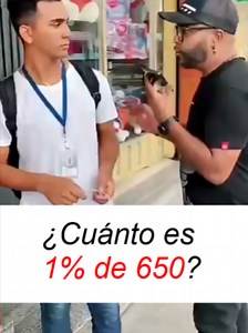Truco para calcular porcentaje rápido: 1% de 650