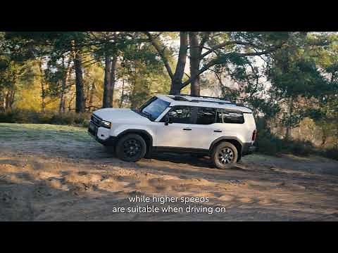 How to use Crawl Control I Toyota New Generation Land Cruiser 250