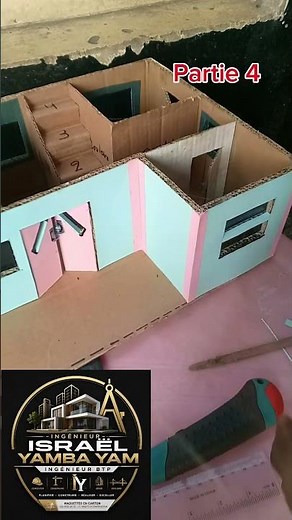 comment créer une maquette d'une maison en carton
