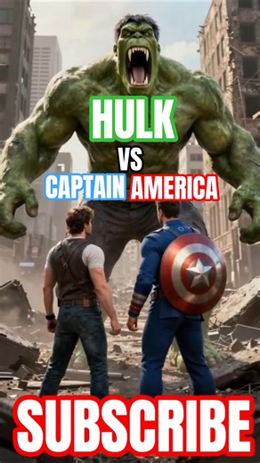 HULK vs CAPTAIN AMERICA Pt 2 #hulk #captainamerica #ghostrider #shorts #hulkbadmash #viral