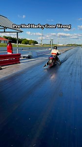 Pro Mod Harley Gone Wrong! | CycleDrag