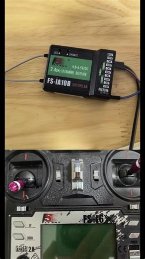 富斯接收机FS-iA10B与FS-i6X如何使用sbus协议 #sbus#富斯遥控器富斯接收机FS-iA10B与遥控器FS-i6X如何使用sbus协议，ibus也是接这个引脚