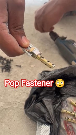 How to Make False Ceiling Framing Support । How to Install Pop Fastener #shorts #fastener
