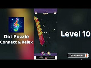 Dot Puzzle Level 10 Walkthrough | Connect & Relax | SolutionGuruji 🧩✨