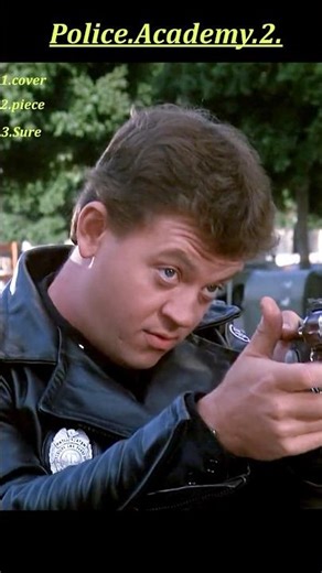 Police Academy 2: Their First Assignment (1985) | Rookie & Karen Awkward Gun Talk 😳