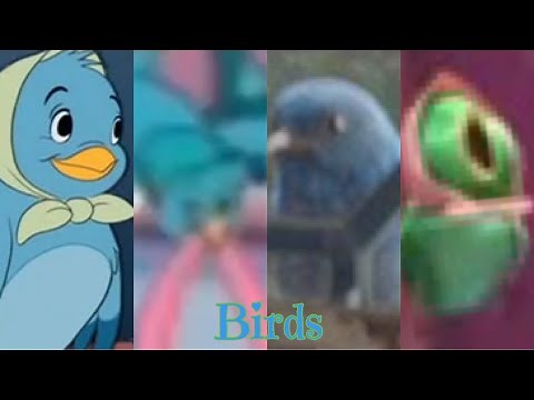 Birds (Cinderella) | Evolution In Movies & TV (1950 - 2018)