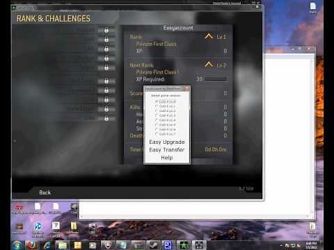 How to use Easy Account with Call of Duty 1.7