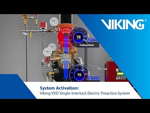 System Activation: Viking VXD Single-Interlock Electric Preaction System