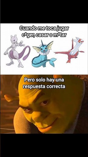 Mewtwo vs Vaporeon vs Latias 🤔 #pokemon