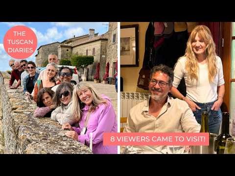 WELCOMING VIEWERS INTO OUR TUSCANY LIFE