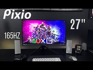 Ultimate 27" 1440p 165hz Curved Gaming Monitor : 165Hz PIXIO PXC277A