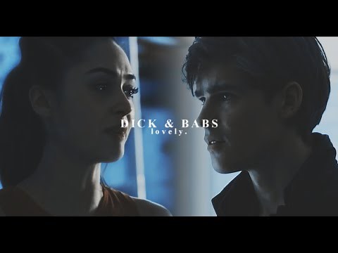 dick grayson & barbara gordon ; lovely.