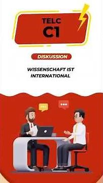 telc C1 Hochschule Beispiel – Diskussion über eine Aussage einfach erklärt #telcC1 #telcHochschule