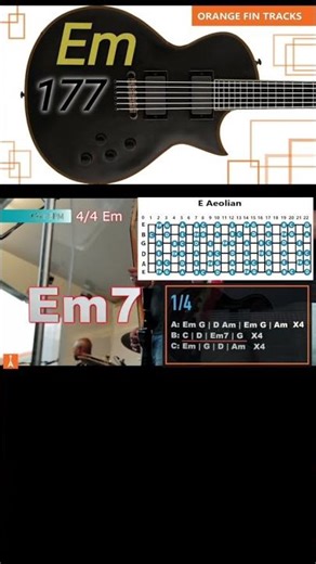 177 Hard Rock Backing Track in E Minor 🎸🔥 #jamtrack #guitar #guitarchords