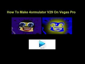 How To Make 4ormulator V29 On Sony Vegas Pro