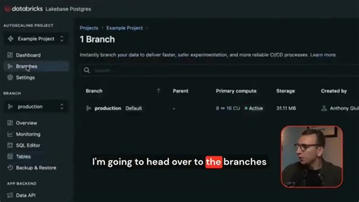 [DEMO] Agentic coding is moving faster than ever. Your database needs to keep up.Lakebase Branching creates isolated, ephemeral database environments that let AI coding agents experiment and iterate without putting production data at risk.See how branching works, why it's fast and cost-efficient, and how to set up an agentic workflow with the Databricks CLI and AGENTS.md.