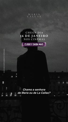 1.1K reactions · 78 shares | Dirigido por Pablo Larraín, #MariaCallas já conquistou a crítica e garantiu à Angelina Jolie a indicação ao Globo de Ouro! Dia 16 de janeiro, uma jornada íntima pela vida, arte e paixão da maior diva da ópera chega aos cinemas. Clique e saiba mais! | Diamond Films Brasil | Facebook