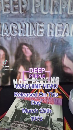 DEEP PURPLE Machine Head Album Released On This Day March 25th 1972. #deeppurple, #machinehead,